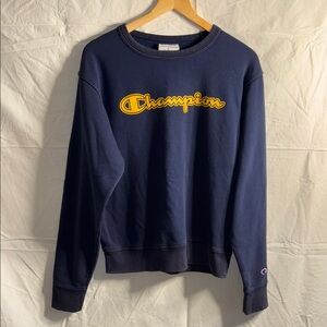 Champion Men's Navy Sweatshirt